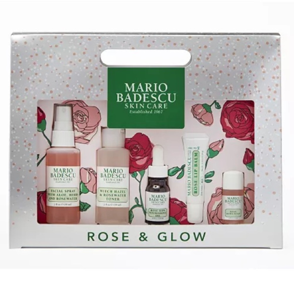 NWT Mario Badescu 5-Pc. Rose & Glow Set